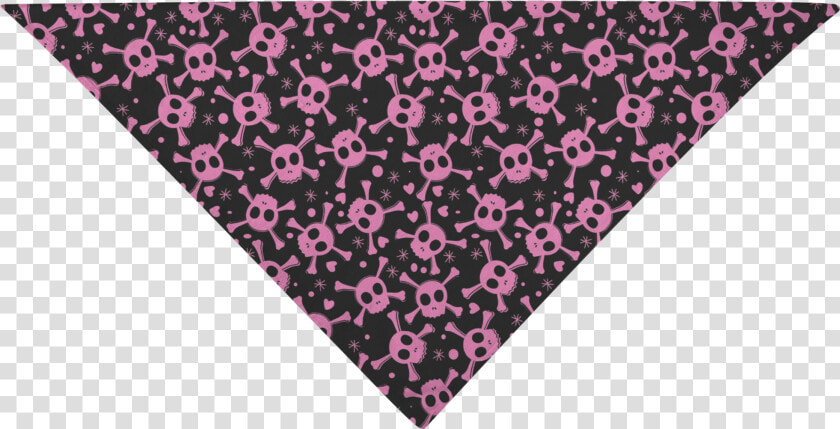 Pink Skulls Pet Bandana  Cute Dog Bandana  Skull  amp    Thong  HD Png DownloadTransparent PNG