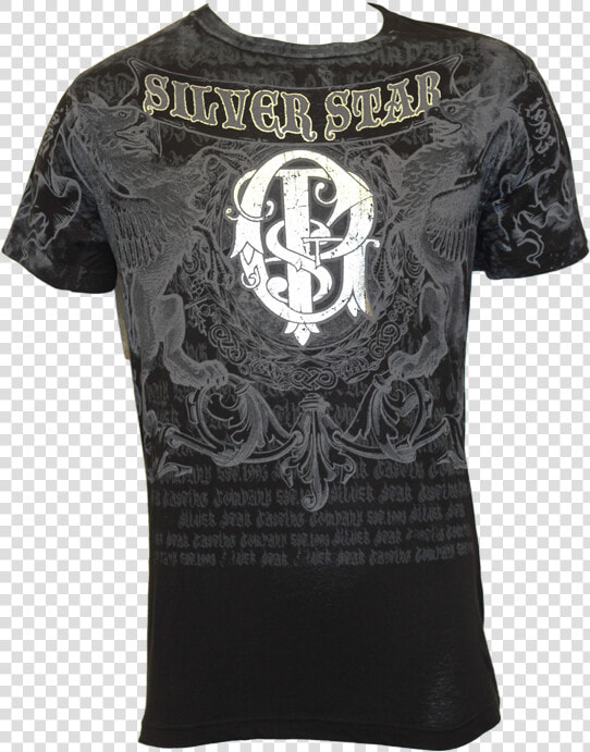 Silver Star Gsp Foil Tee   Active Shirt  HD Png DownloadTransparent PNG