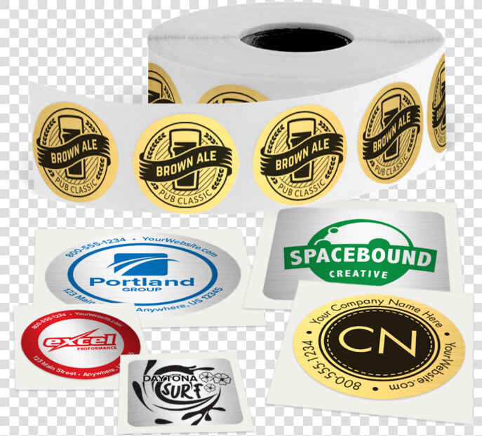 Picture Of Custom Foil Labels   Custom Foil Label  HD Png DownloadTransparent PNG