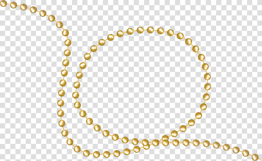 Gold Mardi Gras Beads Png  Transparent PngTransparent PNG