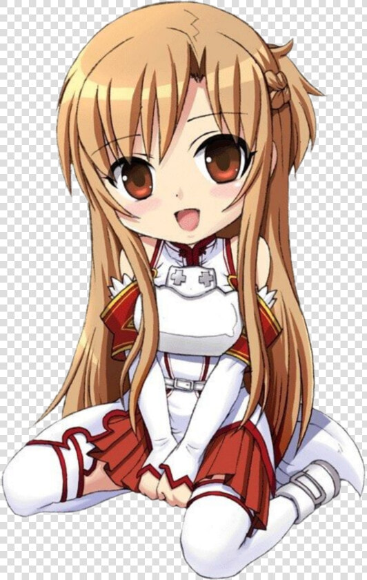 Sword Art Online Asuna Chibi   Png Download   Sword Art Online Asuna Kawaii  Transparent PngTransparent PNG