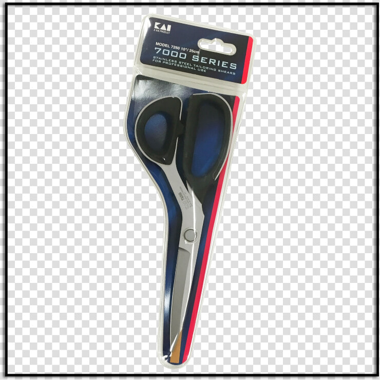 Kai 7250 10 inch Stainless Steel Tailoring Shears  HD Png DownloadTransparent PNG