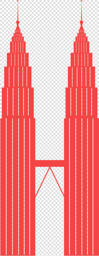 Vector Silhouette Twin Towers Png  Transparent PngTransparent PNG