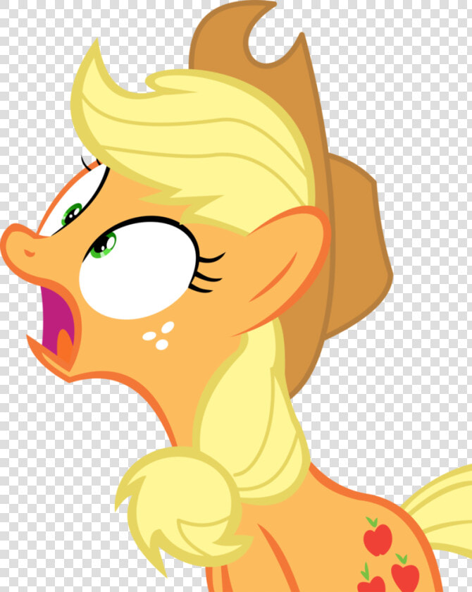 Applejack Vector   13 Shocked   Vector Applejack  HD Png DownloadTransparent PNG