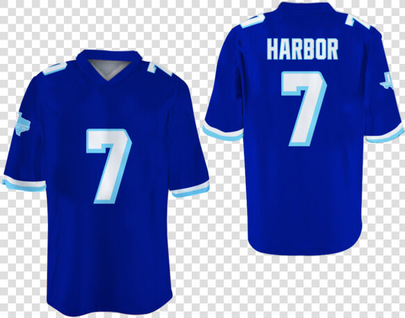 Colors Lance Harbor West Canaan Coyotes Football Jersey   Varsity Blues Lance Harbor  HD Png DownloadTransparent PNG