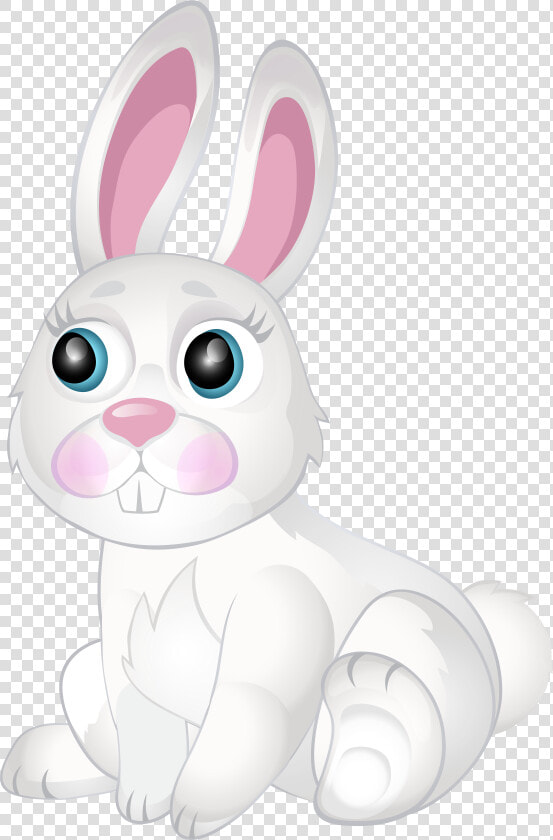 White Bunny Transparent Clip Art Image Gallery White   White Bunny Cartoon Transparent  HD Png DownloadTransparent PNG