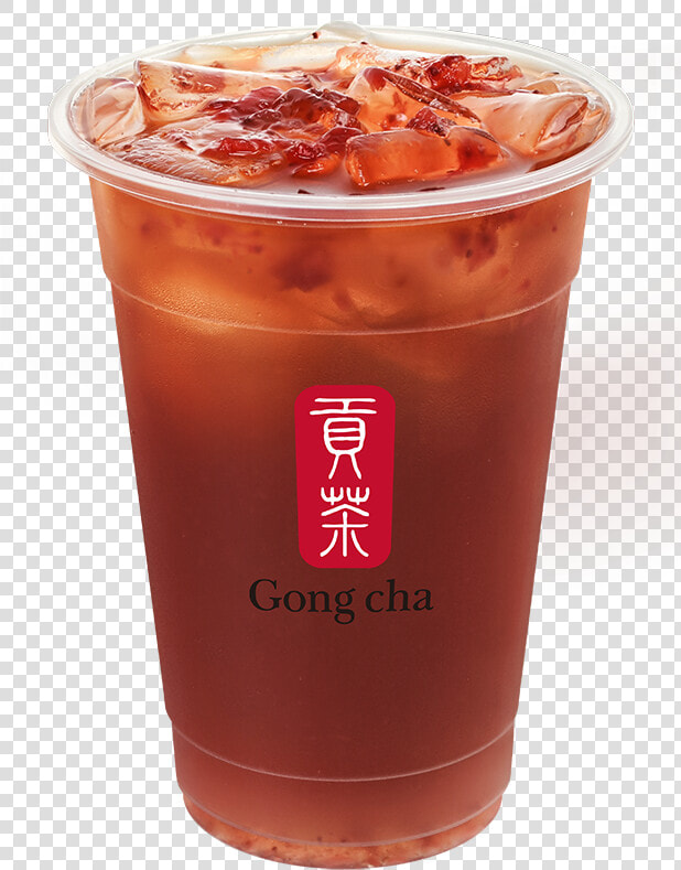 Strawberry Black Tea   Strawberry Black Tea Gong Cha  HD Png DownloadTransparent PNG