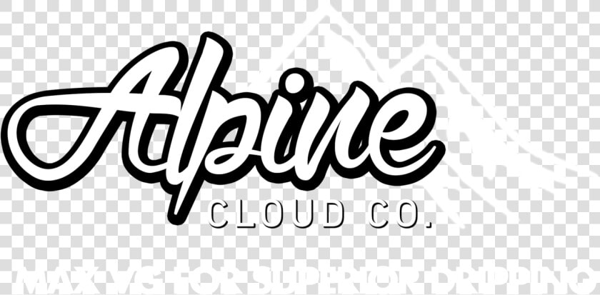 Alpine Cloud Co   Calligraphy  HD Png DownloadTransparent PNG