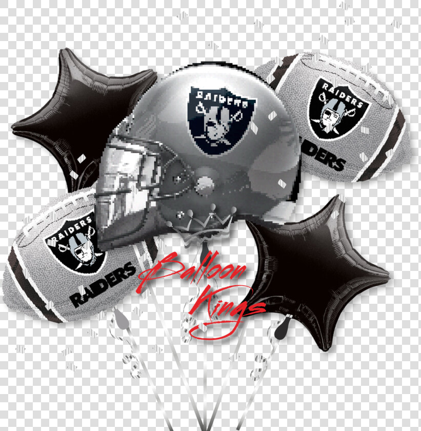 Raiders Bouquet   Raiders Balloons  HD Png DownloadTransparent PNG