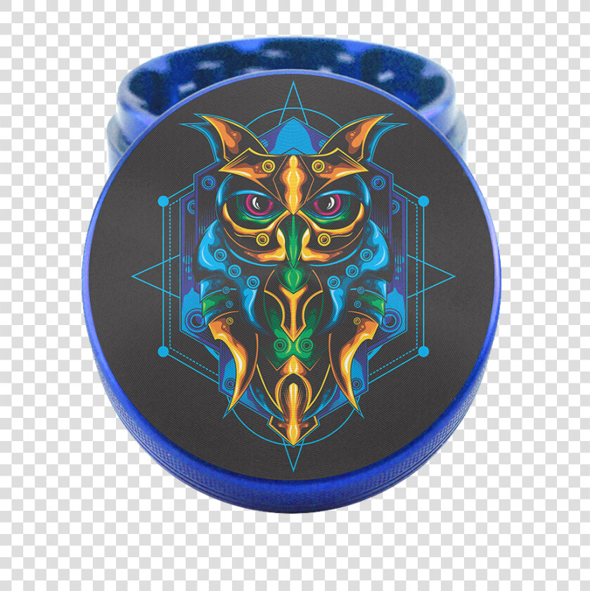 Set Ancient Gods Grinder   Owl Sacred Geometry  HD Png DownloadTransparent PNG