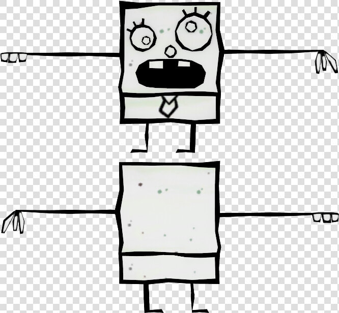 Nicktoons Unite Doodlebob   Png Download   Doodlebob Sprite  Transparent PngTransparent PNG