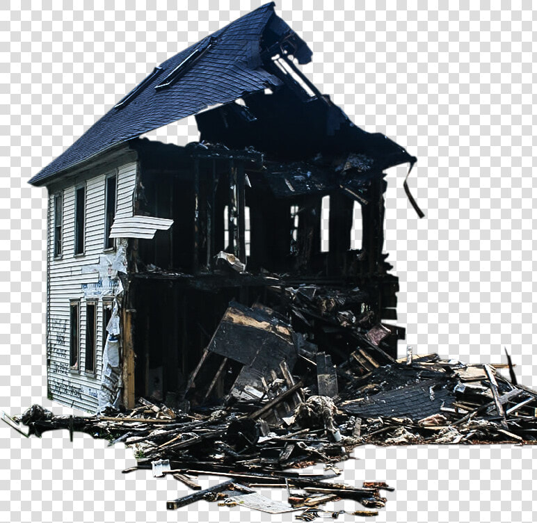 Ruins Drawing Free Download On Mbtskoudsalg   Burnt House Png  Transparent PngTransparent PNG