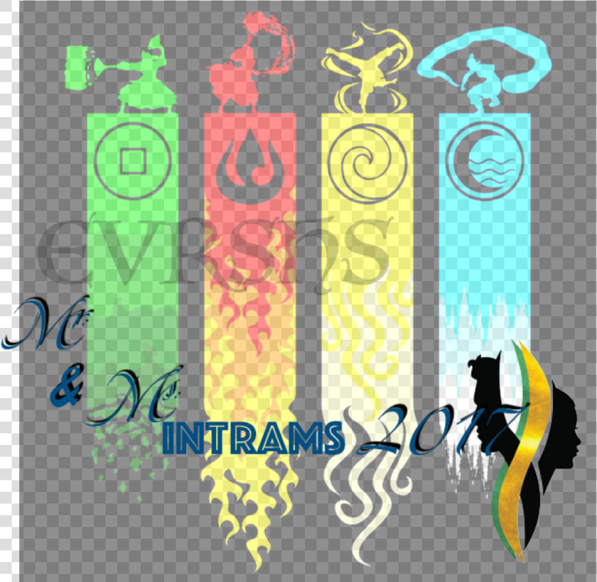 Jpg Transparent Evrshs Ms Intrams Vote   Avatar Earth Fire Water Air  HD Png DownloadTransparent PNG