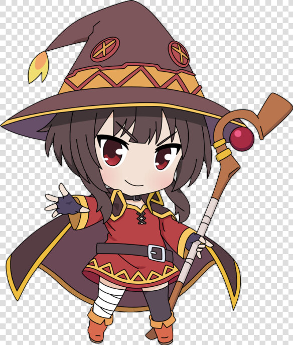  konosuba  megumin  explosion   Megumin Konosuba Chibi  HD Png DownloadTransparent PNG