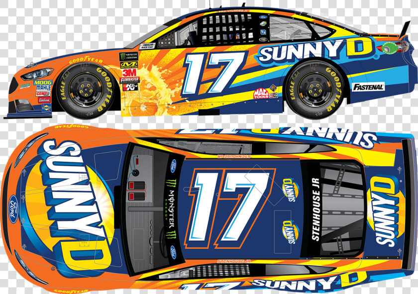 Ricky Stenhouse Jr 2018 Sunnyd   Ricky Stenhouse Jr Diecast  HD Png DownloadTransparent PNG