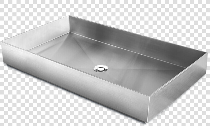 Stainless Steel Collection   Small Metal Wash Basin  HD Png DownloadTransparent PNG