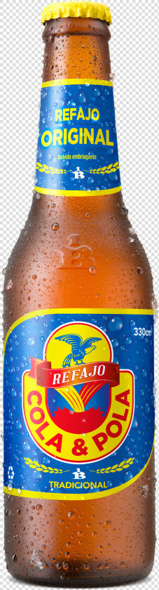 Botella De Cerveza   Cola Y Pola  HD Png DownloadTransparent PNG