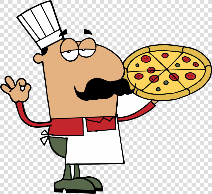 Pizza Cheese Clipart Free Clip Art On Transparent Png   Pizza Man Clipart  Png DownloadTransparent PNG