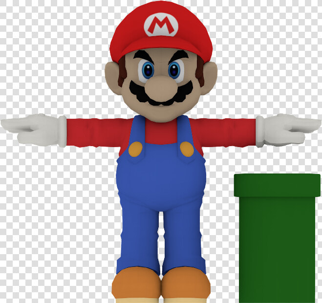 Download Zip Archive   Super Smash Bros Mario Model  HD Png DownloadTransparent PNG