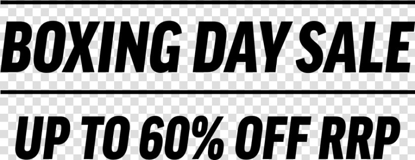 Boxing Day Sale Up To 60  Off Rrp   Black and white  HD Png DownloadTransparent PNG