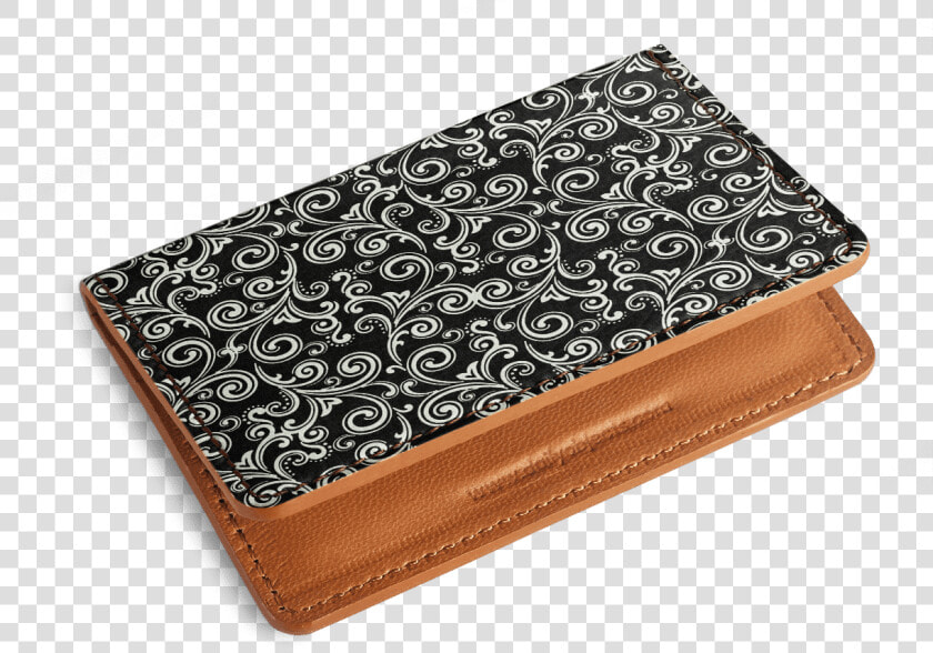 Dailyobjects Tribal Feathers Grey Card Wallet   Wallet  HD Png DownloadTransparent PNG