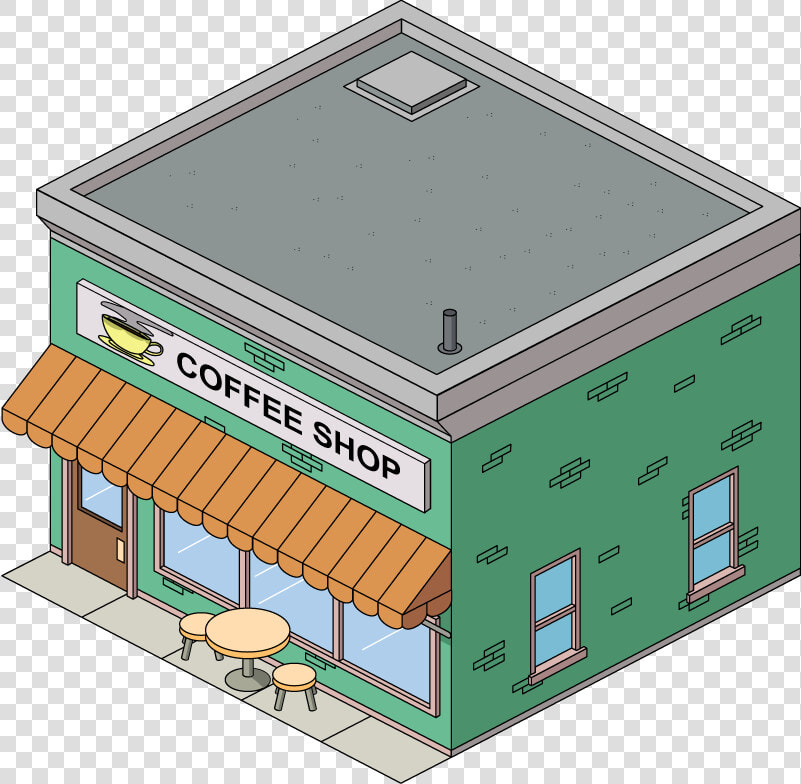 Builing Coffee Shop   Transparent Coffee Shop Png  Png DownloadTransparent PNG