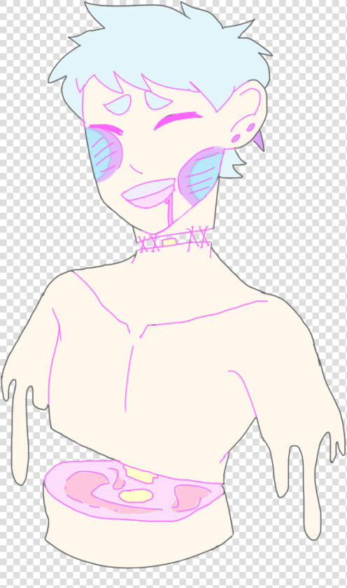 Pastel Gore By Enigmabat Drawing Stuff  Drawing Art    Illustration  HD Png DownloadTransparent PNG