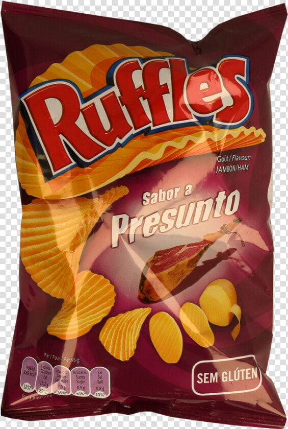 Batata Frita Ruffles Presunto 45 G Title Batata Frita  HD Png DownloadTransparent PNG