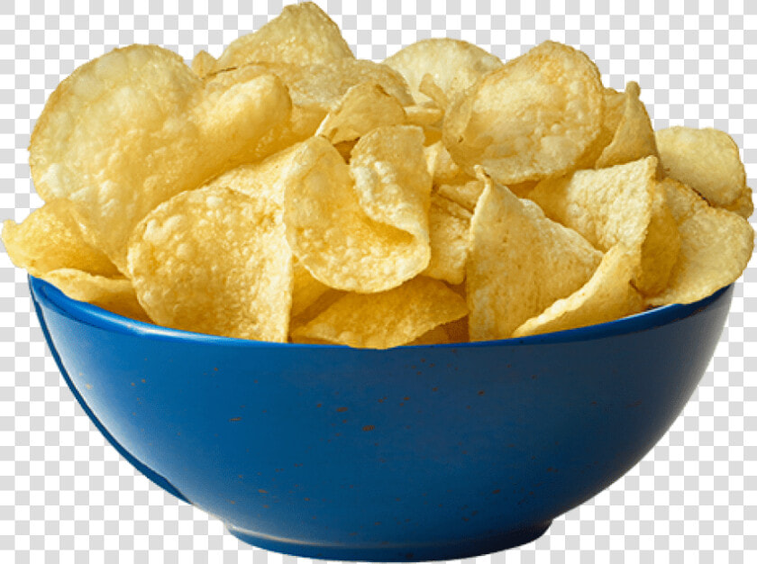 Potato Chips Png   Bowl Of Potato Chips  Transparent PngTransparent PNG