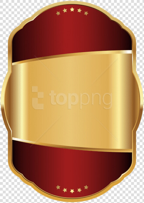 Free Png Download Label Template Red Gold Clipart Png   Red And Gold Label  Transparent PngTransparent PNG