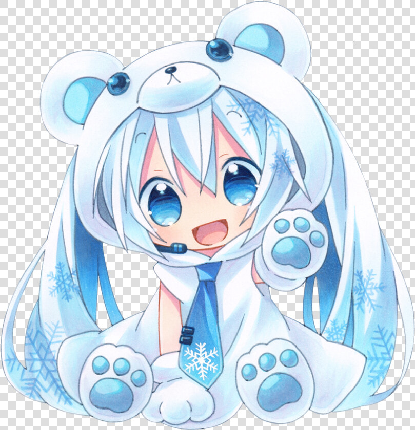 Transparent Hatsune Miku Clipart   Hatsune Miku Cute Chibi  HD Png DownloadTransparent PNG