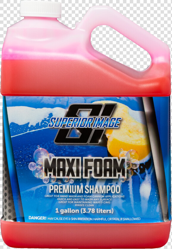 Maxi Foam Car Wash Shampoo   Bottle  HD Png DownloadTransparent PNG