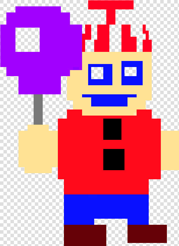 Fnaf 8 Bit Balloon Boy  HD Png DownloadTransparent PNG