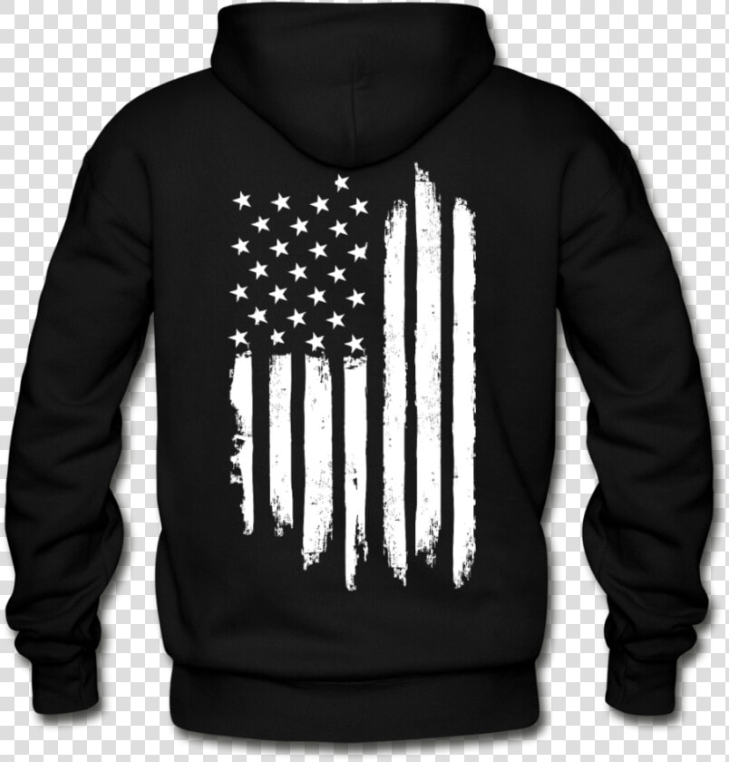 Distress Us Flag Hoodie   Hoodie  HD Png DownloadTransparent PNG