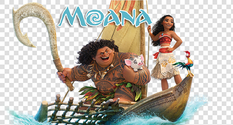 Transparent Maui Moana Clipart   Moana And Maui On Boat  HD Png DownloadTransparent PNG