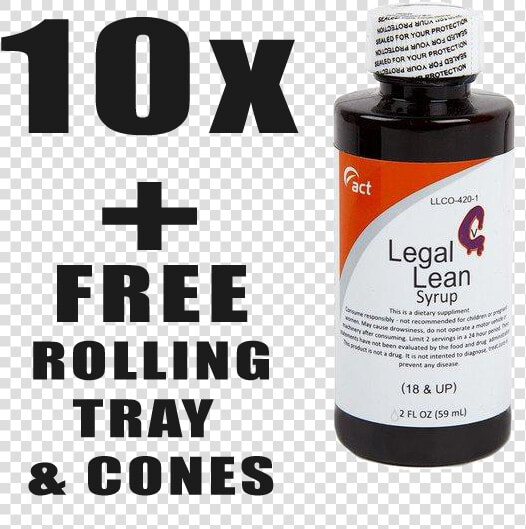 10x Legal Lean Grape Syrup Tray Cones Data Large   Mane  HD Png DownloadTransparent PNG