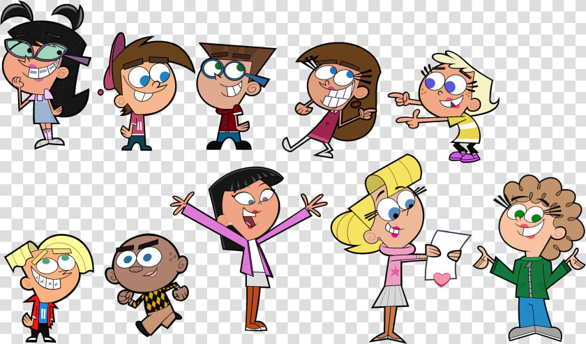 Cartoon  Png Download   All New Fairly Oddparents  Transparent PngTransparent PNG