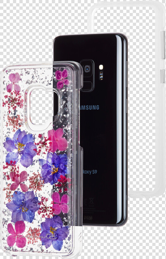 Purple Karat Petals Case For Samsung Galaxy S9  Made  HD Png DownloadTransparent PNG