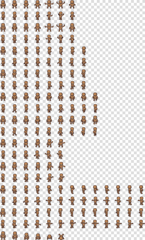 Pixel Art Character Sprite Sheet   Png Download   Pixel Character Sprite Sheet  Transparent PngTransparent PNG