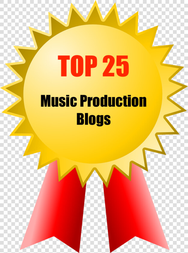 Top 25 Music Production Blogs Image   Certificate Clip Art  HD Png DownloadTransparent PNG