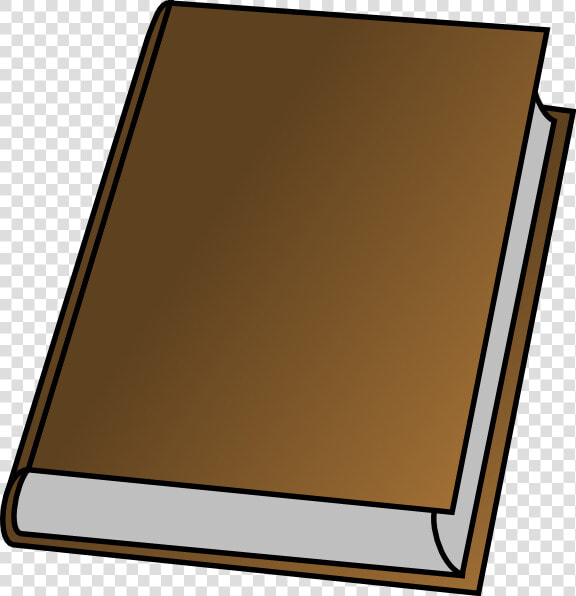 Book Without Cover Clip   Brown Book Clip Art  HD Png DownloadTransparent PNG