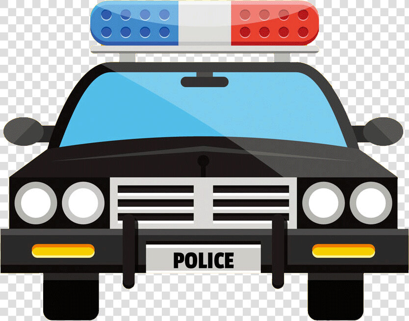 Car Clip Art Flat Cartoon Transprent   Police Car Cartoon Png  Transparent PngTransparent PNG