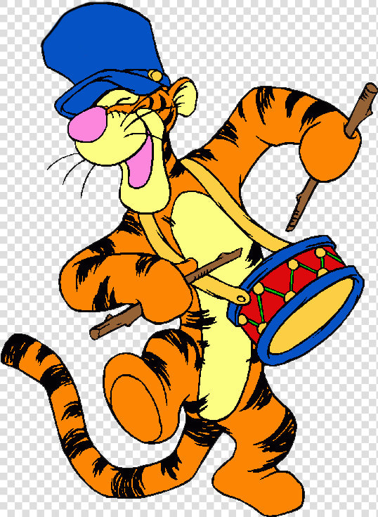 Tigger Transparent Clipart Disney   Tigger Drum  HD Png DownloadTransparent PNG