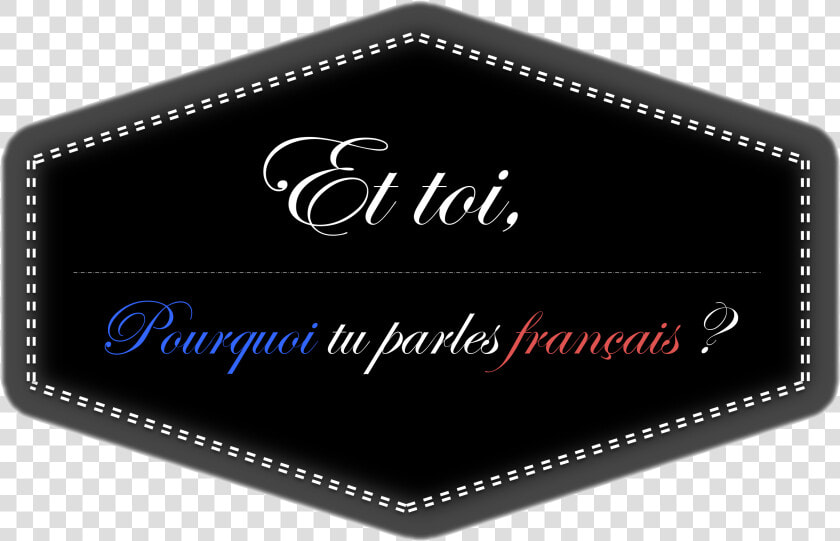 Et Toi  Pourquoi Tu Parles Français   Calligraphy  HD Png DownloadTransparent PNG