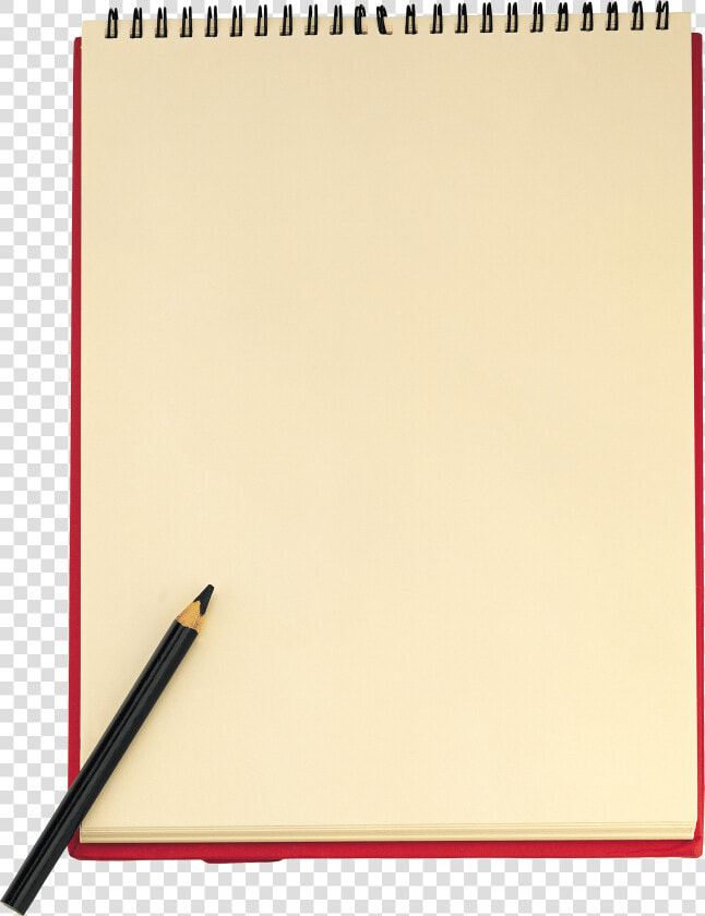 Download Pencil Paper Sheet Transparent Png Notebook   Notebook And Paper Png  Png DownloadTransparent PNG