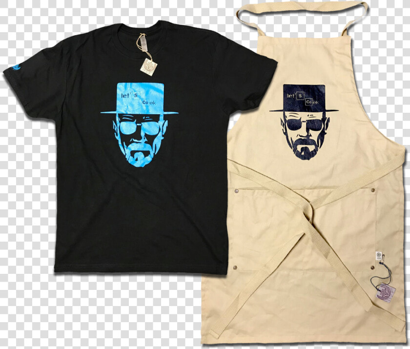 Image Of Cooking With Heisenberg Tee  amp  Apron  HD Png DownloadTransparent PNG