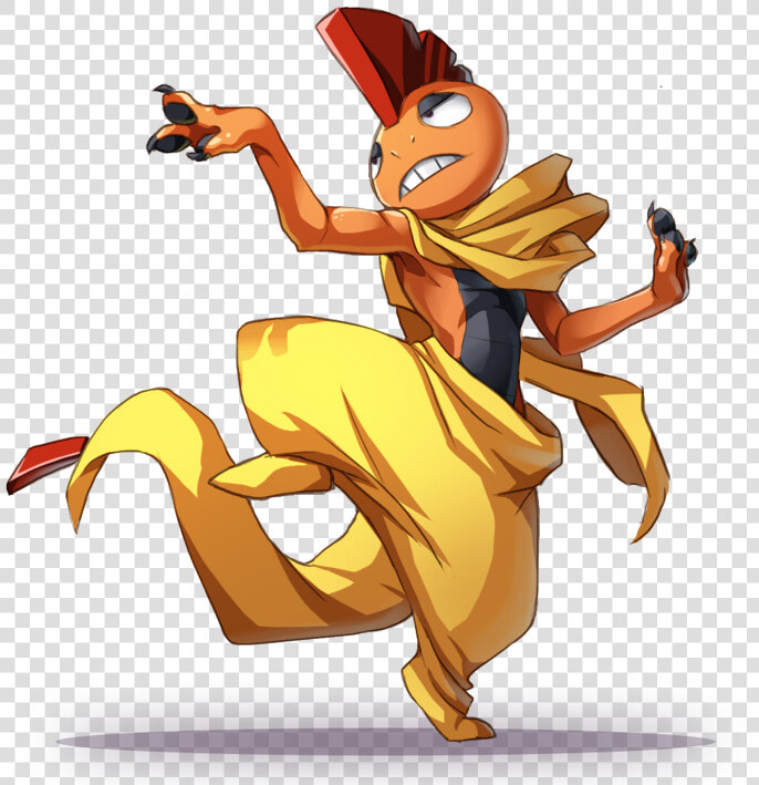 Pokemon Scrafty Art  HD Png DownloadTransparent PNG