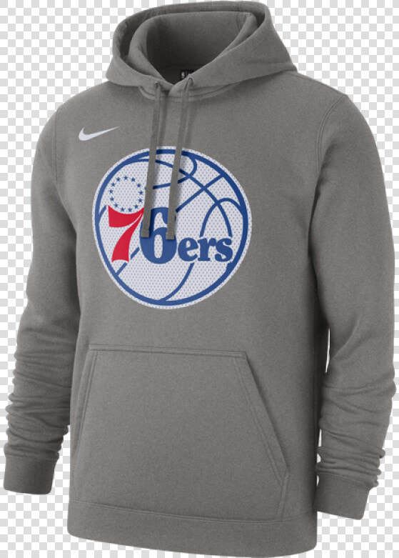 Nike Nba Philadelphia 76ers Po Club Fleece Logo   Nike Nba Hoodies 76ers  HD Png DownloadTransparent PNG