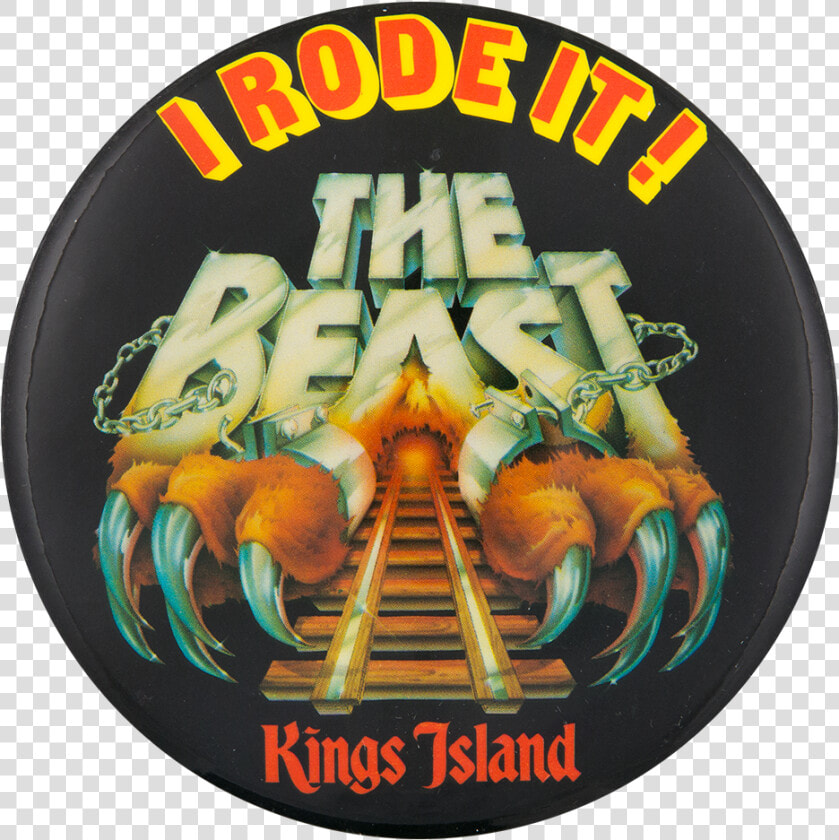 The Beast Kings Island Event Button Museum   Beast Roller Coaster  HD Png DownloadTransparent PNG