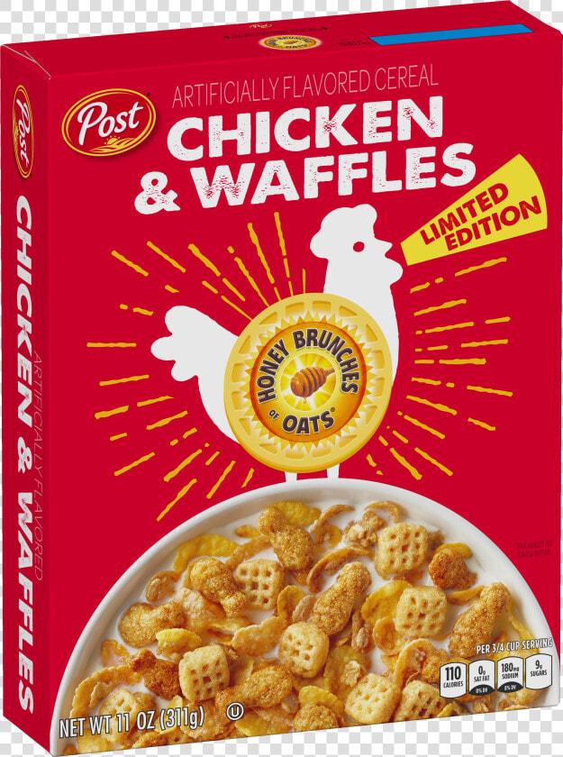 Chicken And Waffles Cereal  HD Png DownloadTransparent PNG